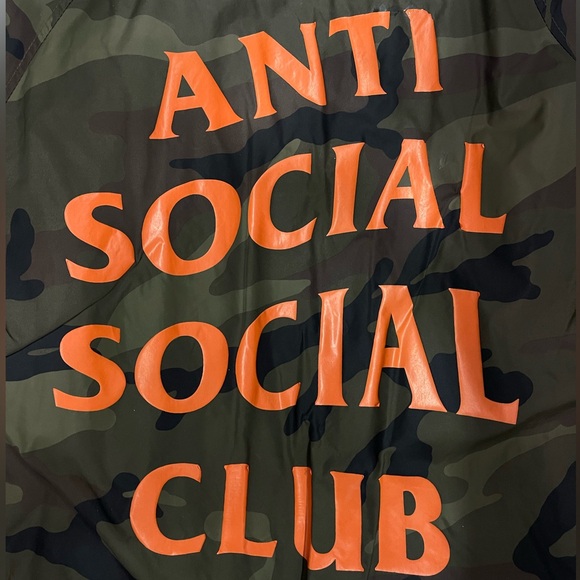 Anti social social club coach jacket - Picture 3 of 8